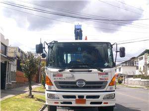 Grúas Móviles Hino 500 (9 toneladas) (Quito)