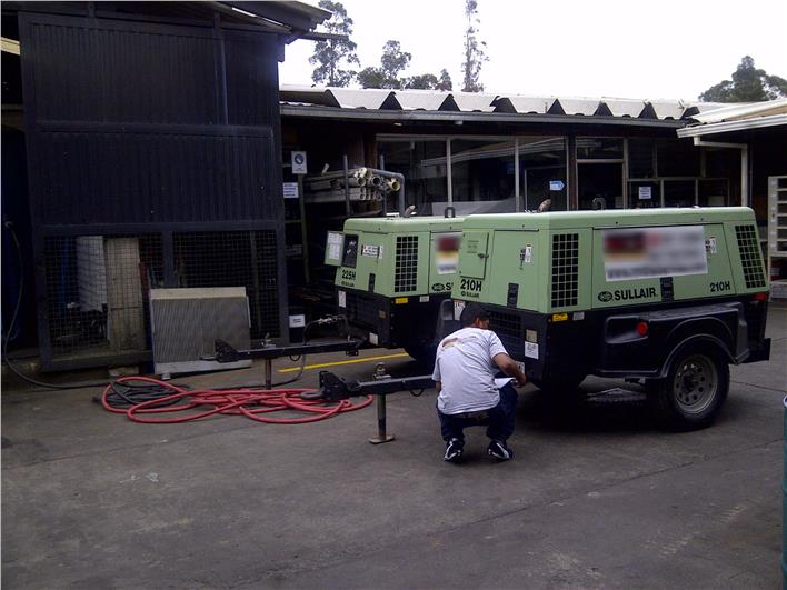 Compresores Sullair 225H (Quito)