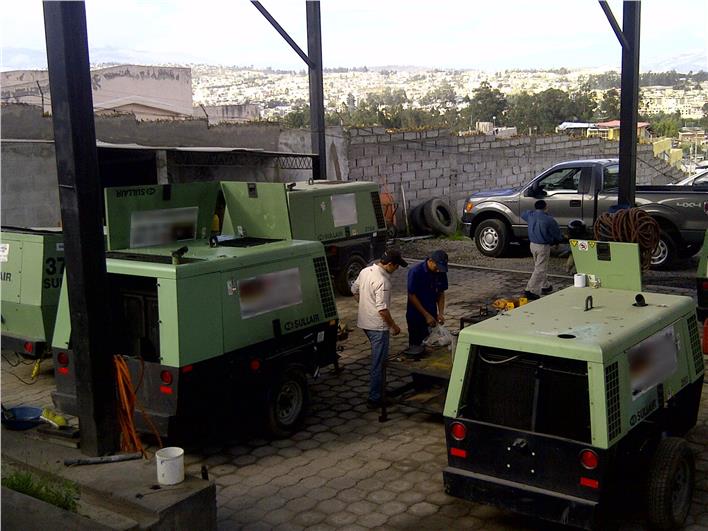 Compresores Sullair 375CFM (Quito)