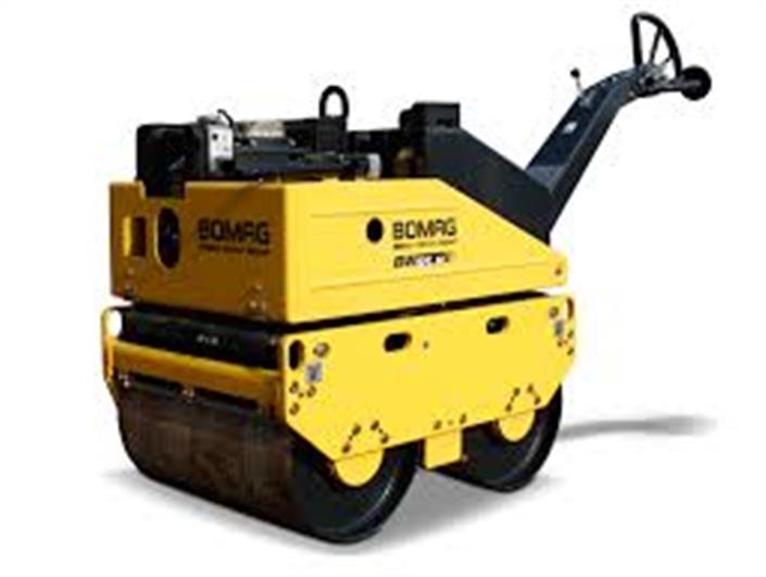 Rodillos doble tambor manual BOMAG 1.5 toneladas (Guayaquil)