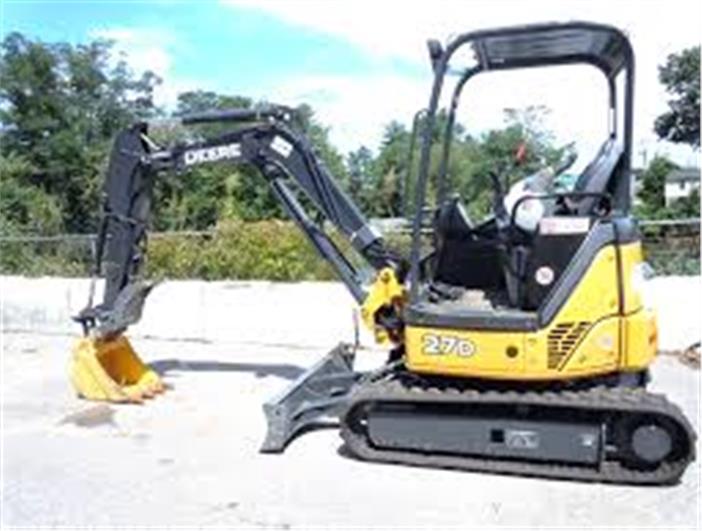 Miniexcavadoras John Deere 27D (Guayaquil)