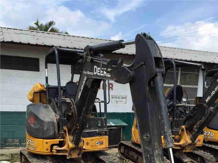 Miniexcavadoras John Deere 27D (Guayaquil)