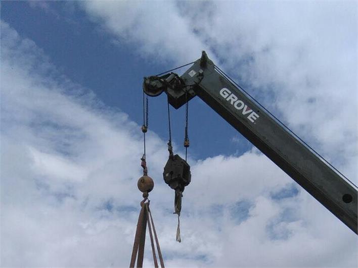 Grúas Móviles Grove 50 toneladas, 32 mts boom + plumin ( joystick ) (Guayaquil)