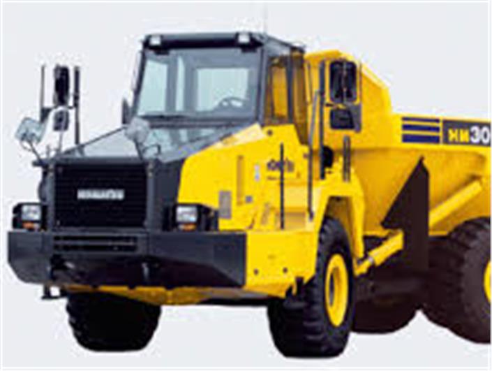 Camiones Articulados Komatsu HM 300 (Guayaquil)