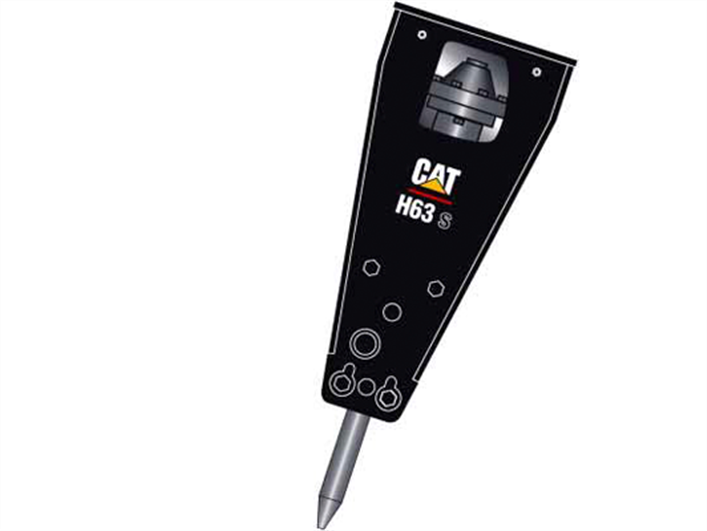 Accesorios - Martillos hidráulico Caterpillar para minicargadora (Coca)