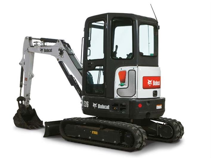 Miniexcavadoras Bobcat E26 (Pasaje)