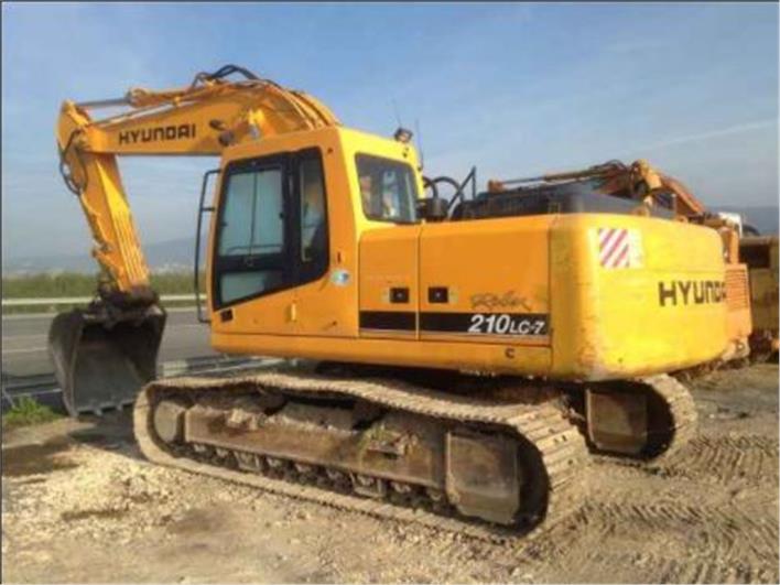 Excavadoras Hyundai 210LC7 (Guayaquil)