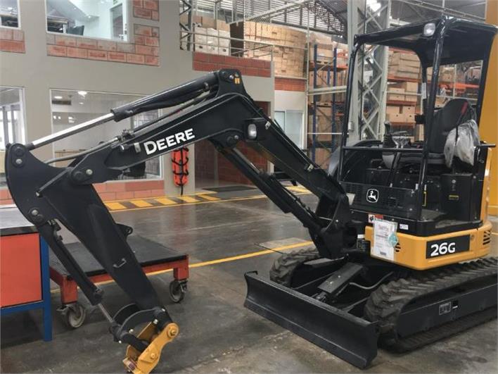 Miniexcavadoras John Deere 26G (Guayaquil)