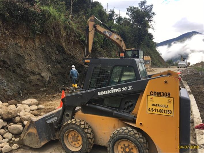 Minicargadores lonking CDM 308 (Loja)