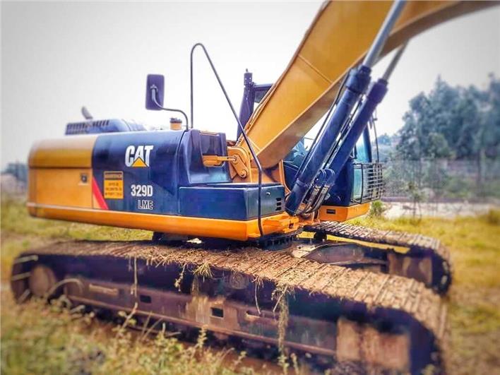 Excavadoras Caterpillar 329DLME Excavacion Masiva (Quito)