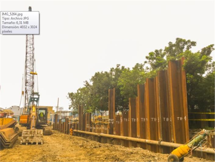 Tablaestacas Generico 12 metros por metro cuadrado (Guayaquil)