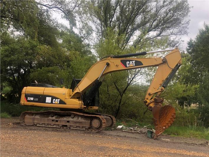 Excavadoras Caterpillar 329D con acople para ripper (Cuenca)