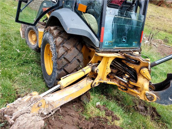 Retroexcavadoras John Deere 410L Brazo Extensible (Cuenca)