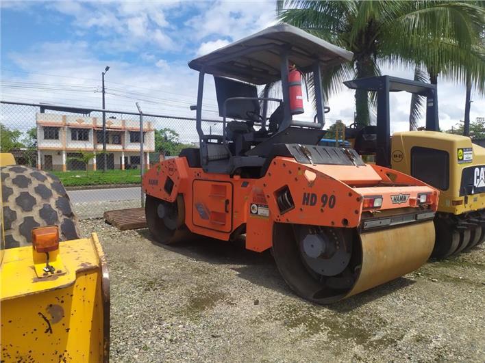 Rodillos doble tambor manual HAMM HAM HD-90 (Lago Agrio)