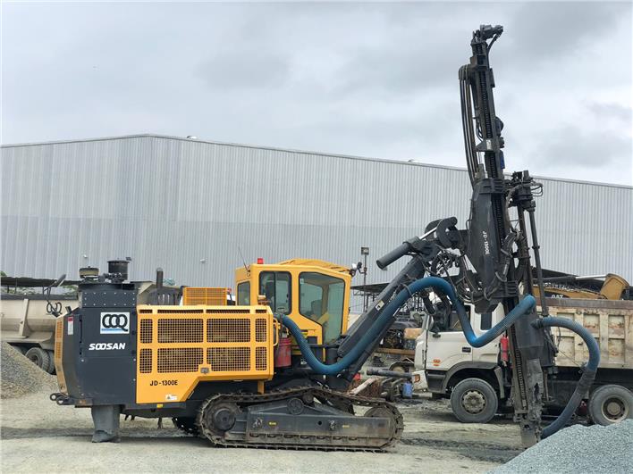 Perforadoras Soosan Drill hidráulico JD1300 (Guayaquil)