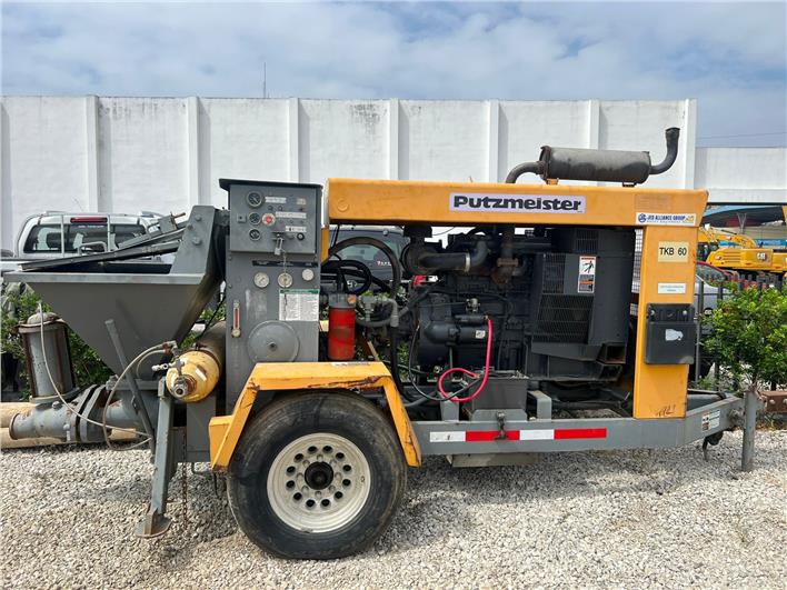 Bombas de hormigón Putzmeister TK‐50 (Guayaquil)