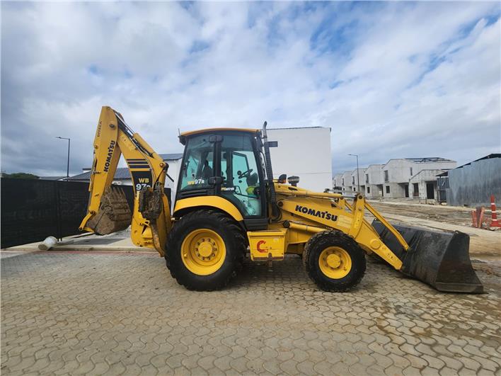 Retroexcavadoras Komatsu WB97R (Guayaquil)