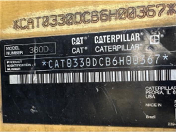 Excavadoras Caterpillar 330D (Quito)