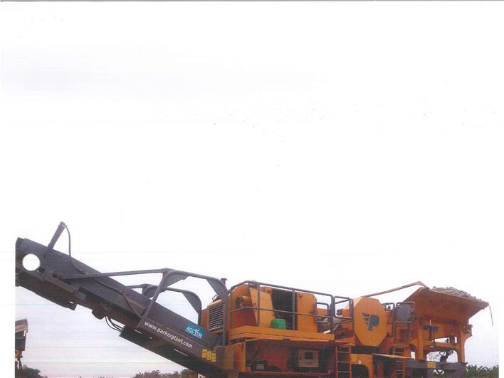 Trituradoras Parker Primaria, secundaria y zaranda (Quito)