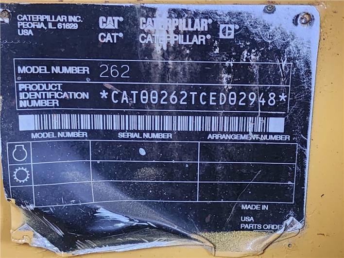 Minicargadores Caterpillar 262 (El Triunfo)