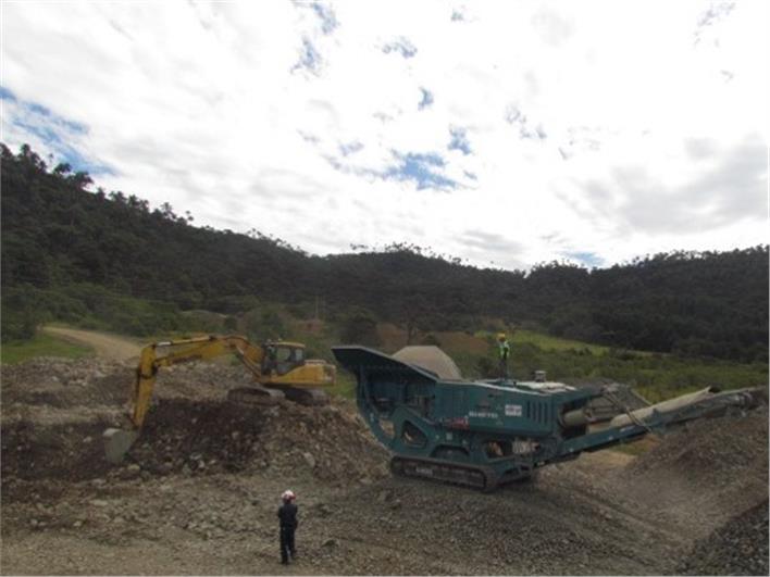 Trituradoras Terex MAXTRACK 1000 (Puerto Quito)