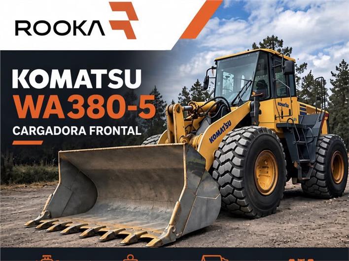 Cargadoras Komatsu WA-380 (Latacunga)