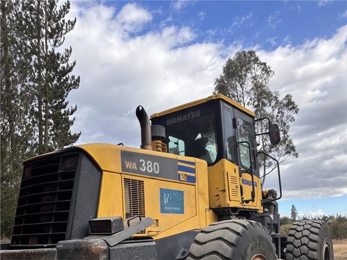 Cargadoras Komatsu WA-380 (Latacunga)