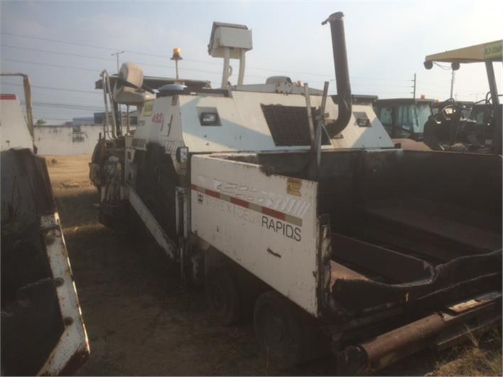 Pavimentadoras Terex CEDARAPIDS 452 (Guayaquil)