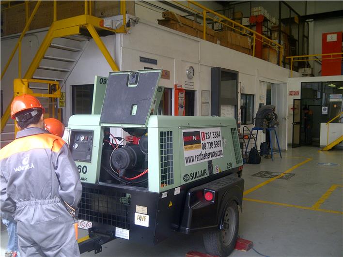 Compresores Sullair 260CFM (Quito)