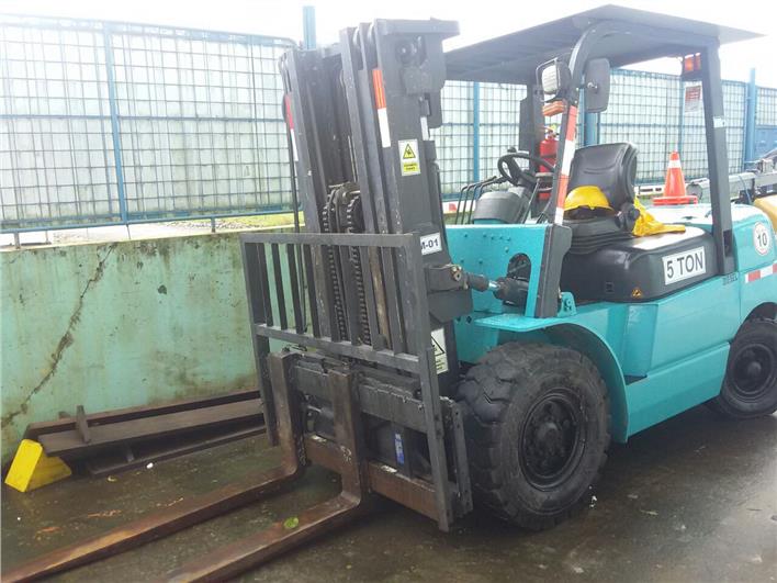 Montacargas Mitsubishi BAOLI 5 TON (Coca)