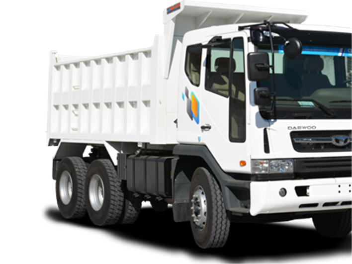 Volquetas Daewoo k8 nuvias (Loja)