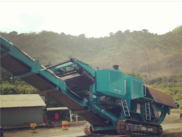 Trituradoras Terex Maxtrak 1000 (Montecristi)