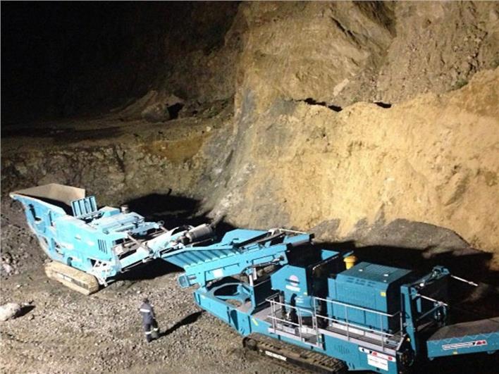 Trituradoras Terex Maxtrak 1000 (Montecristi)